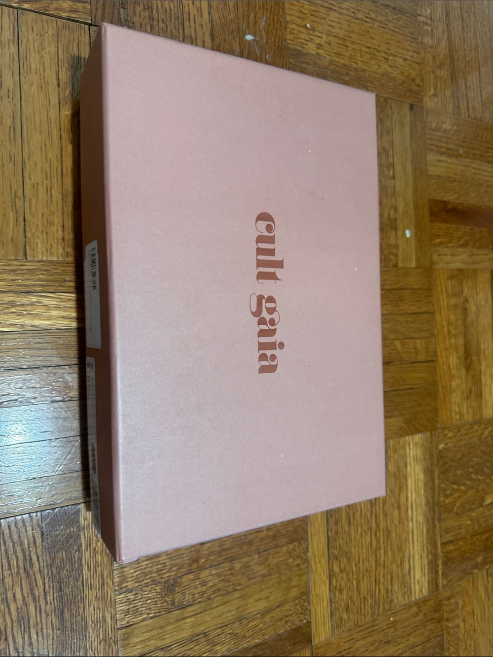 cult gaia Dusty Rose Branded Gift Box and dust bag